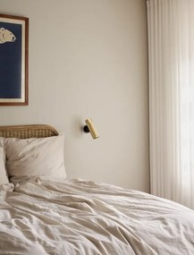 Απλίκα Τοίχου Σποτ Patrone 20cm GU10 ⌀6cm Μπρονζέ