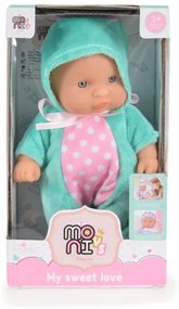 MONI TOYS ΚΟΥΚΛΑ 20 CM BUNNY GREEN 6128 3800146223403