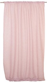 Κουρτίνα 9290 Με Τρέσα Blush Pink Viopros 140X270cm Πολυέστερ