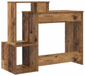 vidaXL Γραφείο Παλαιό ξύλο 106 x 40 x 88.5 εκ Επεξεργασμένο ξύλο