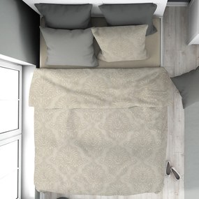 Σεντόνια Μονά (Σετ 160x240) Dimcol Άρτεμις 702 Beige