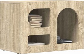 vidaXL Ντουλάπι TV Δρύς Sonoma 60 x 35 x 40 εκ. Επεξεργασμένο ξύλο