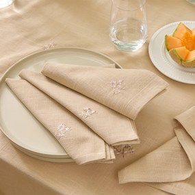Πετσέτες Φαγητού (Σετ 4τμχ) A-S Joy Beige 215376B