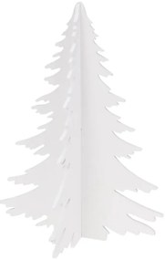 Ξύλινο Διακοσμητικό Δέντρο με διαστάσεις 33x33x43cm - White