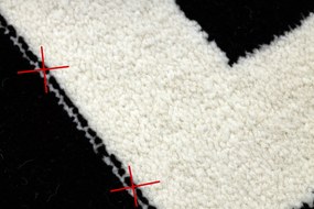 Χαλί HAMPTON Πλαίσιο μαύρο - ΠΡΟΪΟΝ ΔΕΥΤΕΡΗΣ ΚΑΤΗΓΟΡΙΑΣ