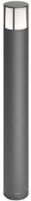 Philips Mygarden Φωτιστικό Κολωνάκι LED Εξωτερικού Χώρου 6W με Θερμό Λευκό Φως IP44 Ασημί