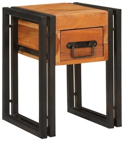 vidaXL Βοηθητικό τραπεζάκι με συρτάρι Άλλο 30 x 30 x 40 cm