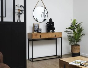 ΚΟΝΣΌΛΕΣ &amp; ΜΠΟΥΦΈΔΕΣ (ΈΠΙΠΛΑ ΕΙΣΌΔΟΥ) CONSOLE BOIS ET METAL ABBOTT M1 HD6623