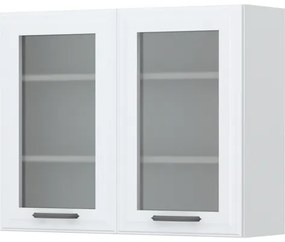 Ντουλάπι κρεμαστό Evora V7-90-2KS με βιτρίνα - 90.00Χ32.00Χ72.00cm