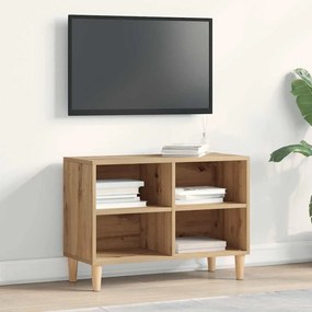 vidaXL Έπιπλο τηλεόρασης Καρυδιά τέχνης 69.5x30x50 εκ