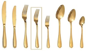 Πιρούνι Φρούτου Empire 18.3cm 18/0 Gyg206K12 Gold Espiel Stainless Steel