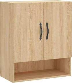 vidaXL Ντουλάπι Τοίχου Sonoma Δρυς 60 x 31 x 70 εκ. Επεξεργασμένο Ξύλο