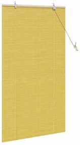 vidaXL Ρόλερ Κίτρινο 80 x 160 cm Μπαμπού