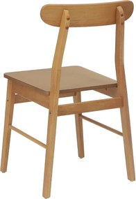vidaXL Καρέκλα τραπεζαρίας 2 pcs Φυσικό 43 x 44,5 x 77 εκ.