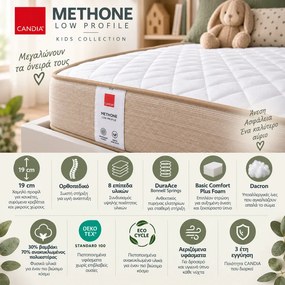 Παιδικό στρώμα Candia Methone Low Profile
