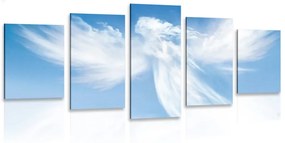 Εικόνα 5 μερών ενός αγγέλου στα σύννεφα
