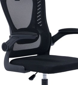 Καρέκλα γραφείου διευθυντή Delilah pakoworld mesh μαύρο