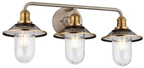 Απλίκα Φωτιστικό Μπάνιου 3xE27 IP44 Rigby Quintiesse Elstead Lighting-QN-RIGBY3-BATH-AN-Ορείχαλκος QN-RIGBY3-BATH-AN