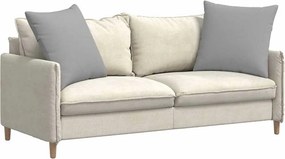 vidaXL Μαξιλάρι Καναπέ 2 pcs Σκίουρος Γκρί 60 x 60 cm ύφασμα