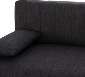 ΚΑΝΑΠΕΣ ΚΡΕΒΑΤΙ ΤΡΙΘΕΣΙΟΣ ΓΚΡΙ HM3239.03 180x72x77 εκ.