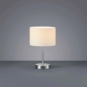 Επιτραπέζιο Φωτιστικό Hotel 501100101 D20x32cm White Trio Lighting Metal, Fabric