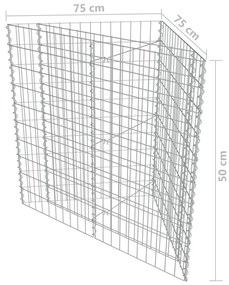 ΣΥΡΜΑΤΟΚΙΒΩΤΙΟ-ΓΛΑΣΤΡΑ ΥΠΕΡΥΨΩΜΕΝΗ 75X75X50 ΕΚ. ΓΑΛΒ. ΧΑΛΥΒΑΣ 143602