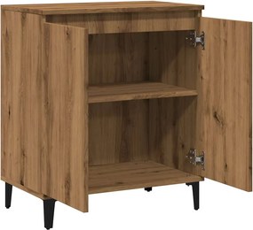 vidaXL Μπουφές Τεχνίτης Δρυς 60x35x70 εκ. από Επεξεργασμένο Ξύλο