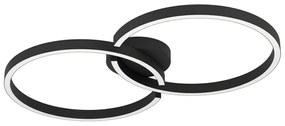Φωτιστικό Οροφής Eglo 900955 AMANDOLO Μαύρο Ματ (Black Mat) 2700K - 6500K