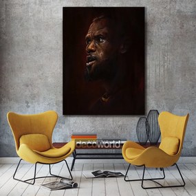 Πίνακας σε καμβά NBA The King KNV992 45cm x 65cm