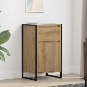 vidaXL Πλαϊνό γραφείο Artisan Δρυς 43 x 36 x 75,5 εκ.