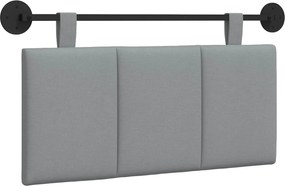 vidaXL Κρεμαστό Κεφαλάρι Ανοιχτό γκρι ύφασμα