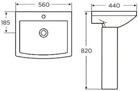 Νιπτήρας KLP Model Q