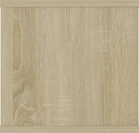 vidaXL Ράφι Τοίχου Sonoma Δρυς 102 x 30 x 29 εκ. Επεξ. Ξύλο