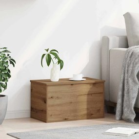 vidaXL Κουτί αποθήκευσης με αποθήκευση artisan δρυς 60 x 35 x 35 cm
