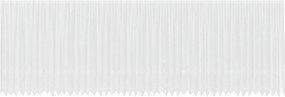 vidaXL Κουρτίνα Δαντέλας με κουρτίνες Λευκό 220 x 1200 cm Πολυεστέρας