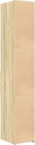vidaXL Ντουλάπι Sonoma Δρυς 30x42,5x185 εκ. από Επεξεργασμένο Ξύλο