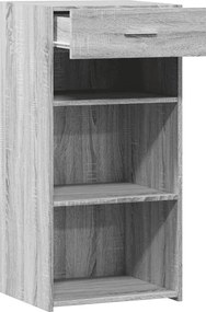 vidaXL Ντουλάπι Γκρι Sonoma 45x42,5x93 εκ. από Επεξεργασμένο Ξύλο