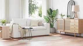 vidaXL Χαλιά "HUARTE" κοντής τριχιάς, μαλακό και πλενόμενο, άμμος 100x200 εκ.