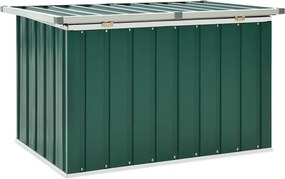 vidaXL Κουτί Αποθήκευσης Κήπου Πράσινο 109 x 67 x 65 εκ.