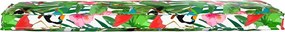 vidaXL Μαξιλάρι Floral Πολύχρωμο 140 x 40 x 8 εκ. Ύφασμα Όξφορντ