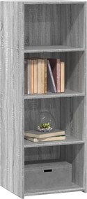 vidaXL Ντουλάπι Γκρι Sonoma 45x41x124 εκ. από Επεξεργασμένο Ξύλο