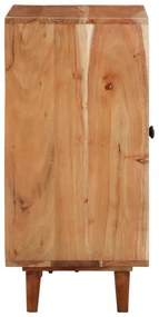 vidaXL Ντουλάπι 60 x 33 x 74 εκ. από Μασίφ Ξύλο Ακακίας