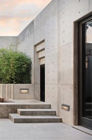 LED Απλίκα Εξωτερικού Χώρου Flor 9W 3000K IP65 Ανθρακί