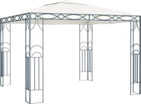 vidaXL Κιόσκι Κρεμ 300 x 300 εκ.