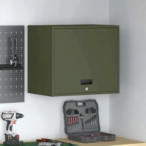 vidaXL Ντουλάπι τοίχου για γκαράζ Λαδί 60 x 40 x 53 εκ