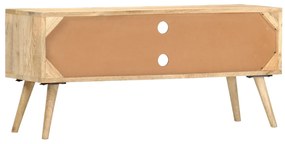 vidaXL Έπιπλο Τηλεόρασης 100 x 30 x 45 εκ. από Μασίφ Ξύλο Μάνγκο