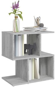 vidaXL Κομοδίνα 2 Τεμ. Γκρι Sonoma 50x30x51,5 εκ. Επεξεργασμένο Ξύλο