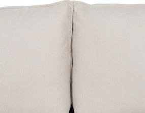 Καναπές Μπεζ πολυεστέρας λινό 210 x 93 x 95 cm