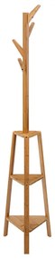 Καλόγερος Ρούχων Με Ράφια (38x38x177) F-V Coat Rack 193426