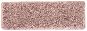 Πατάκια Σκάλας Μοκέτα 15 τεμ. Λευκό/Ροζ 65x21x4 εκ. - Πολύχρωμο